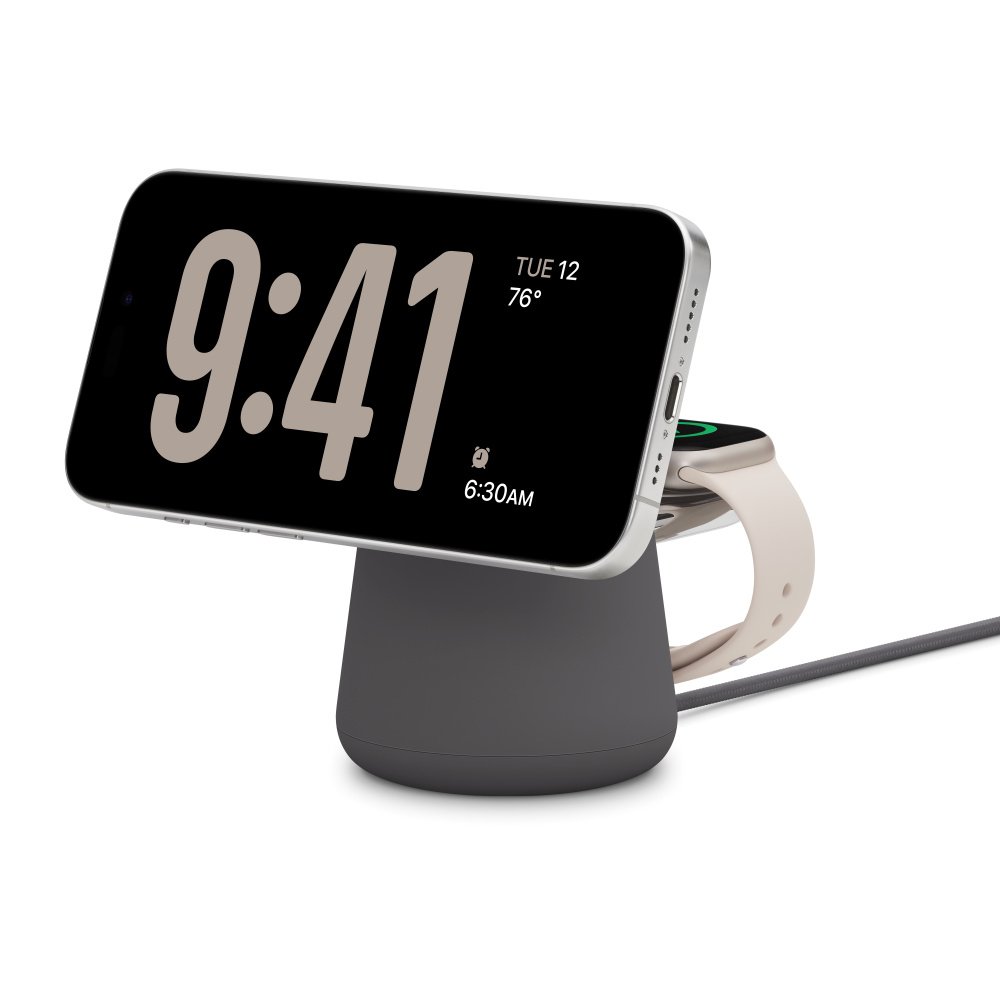 BASE de Carga Powerhouse WIZ020VFH36 Doble Iphone Iwatch Airpods — vista detalle 1