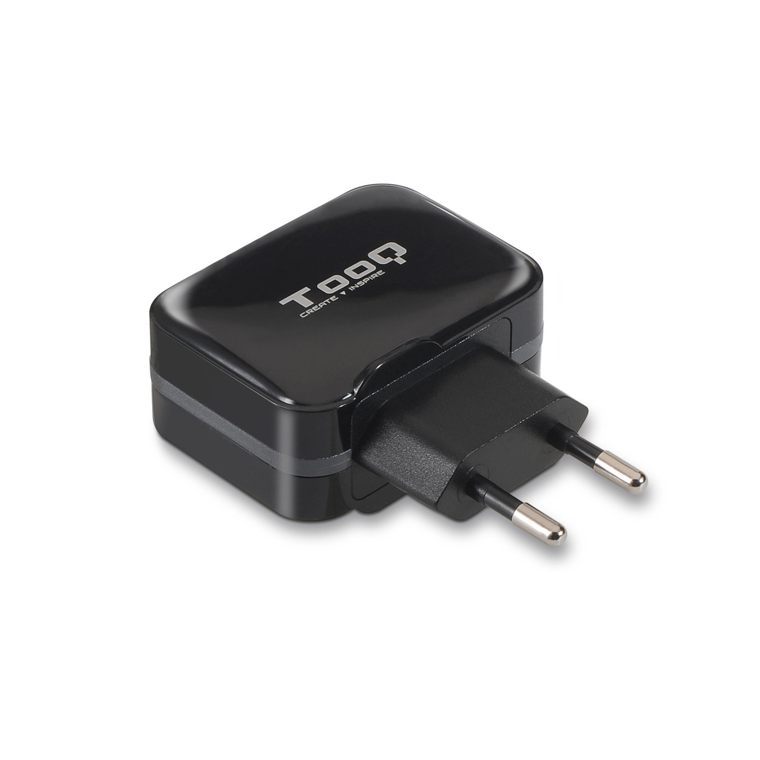 Cargador USB TQWC-1S02 2xUSB 3.4 A(TOTAL) AI-TECH Color Negro — vista detalle 1