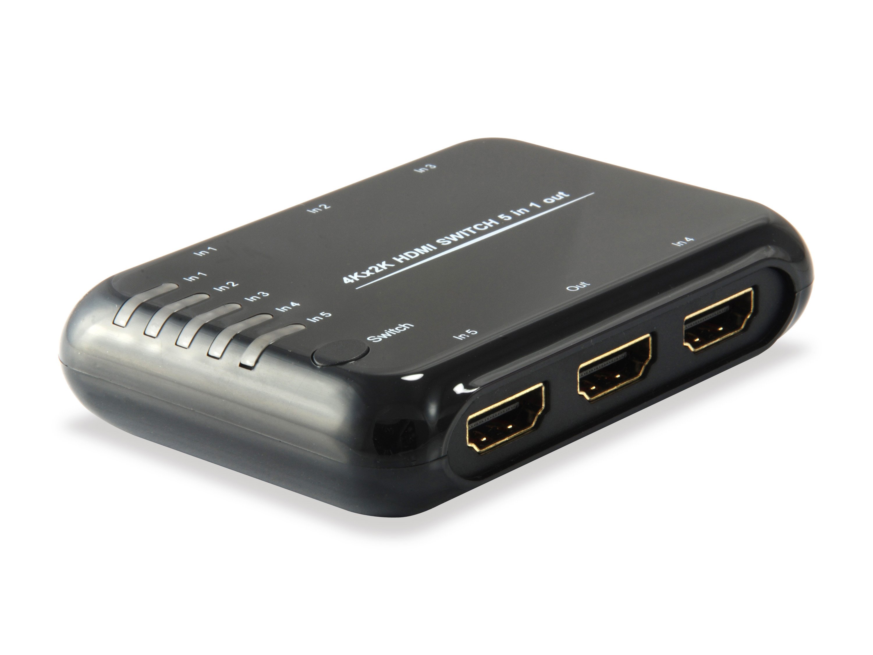 EQUIP Switch HDMI 5 Entradas — 4K con mando a distancia