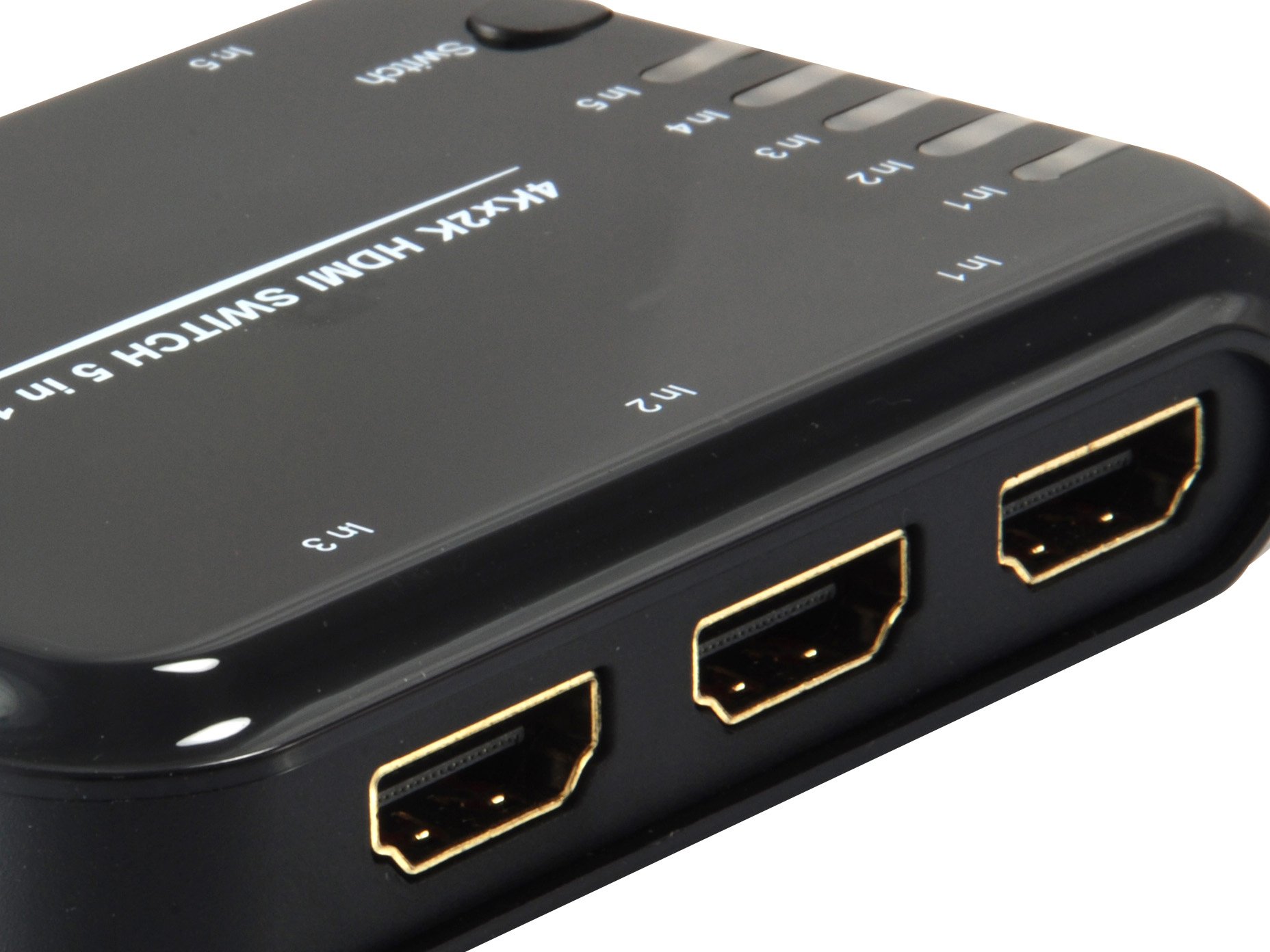 EQUIP Switch HDMI 5 Entradas — 4K con mando a distancia 4