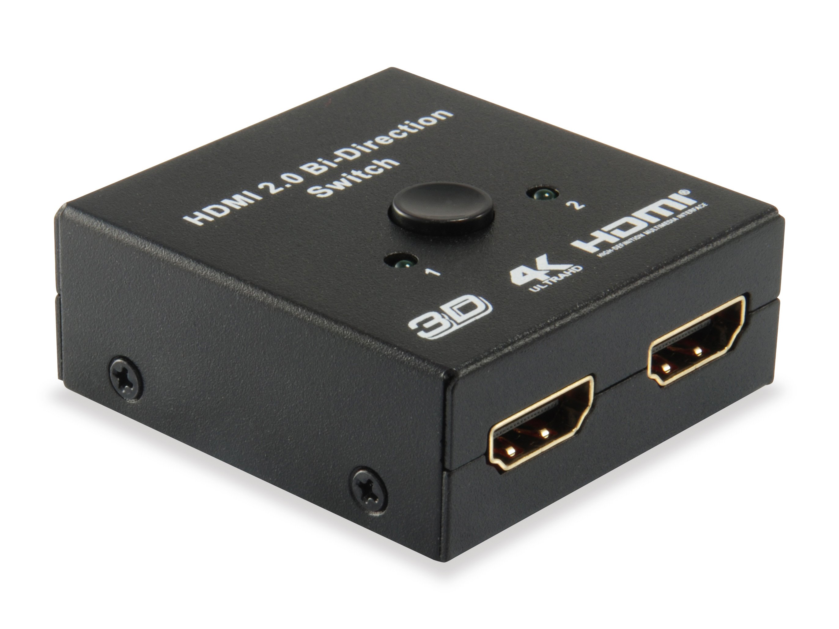 EQUIP Switch Selector HDMI — Bidirecional 2 entradas/1 salida