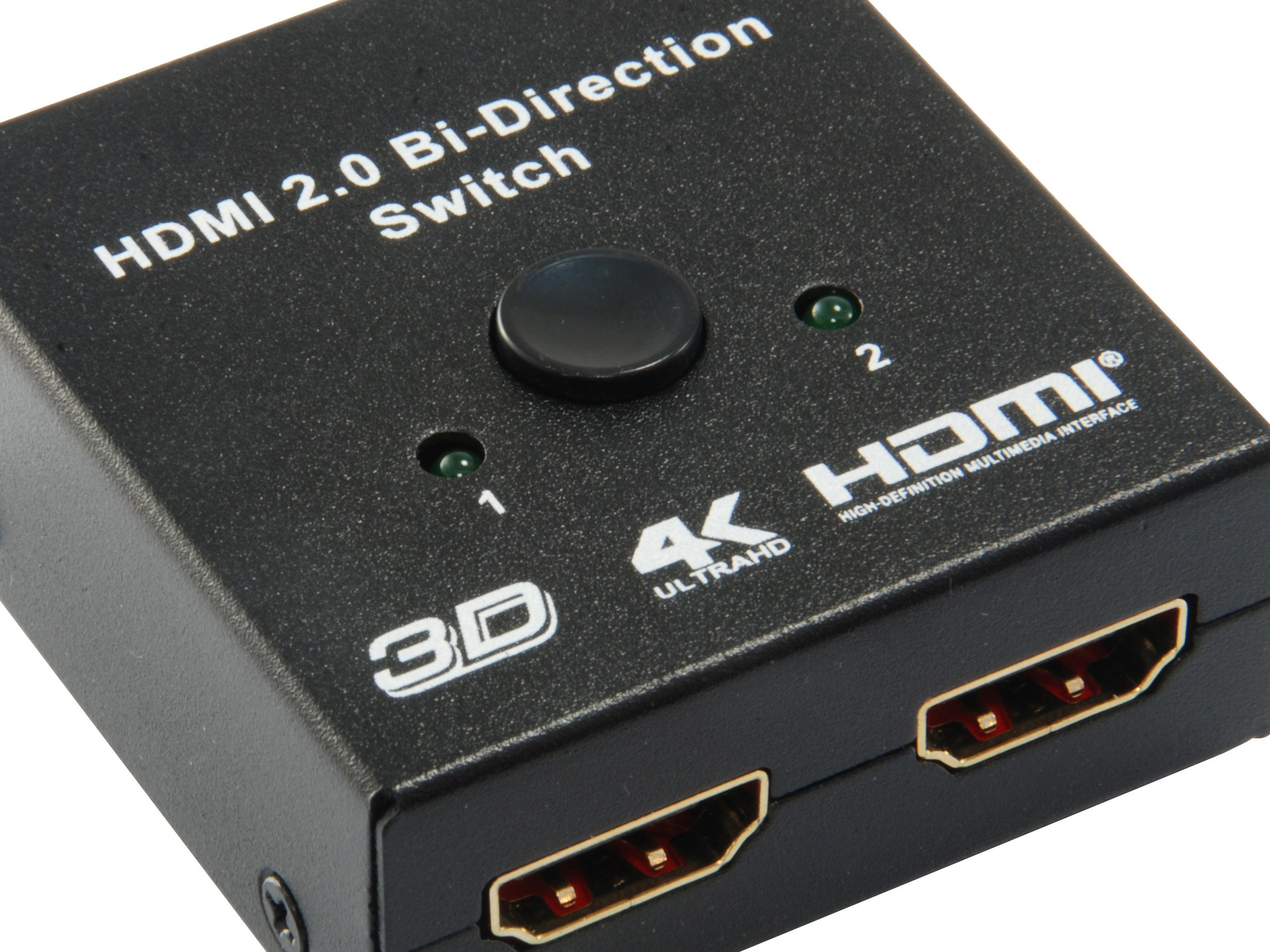EQUIP Switch Selector HDMI — Bidirecional 2 entradas/1 salida 3
