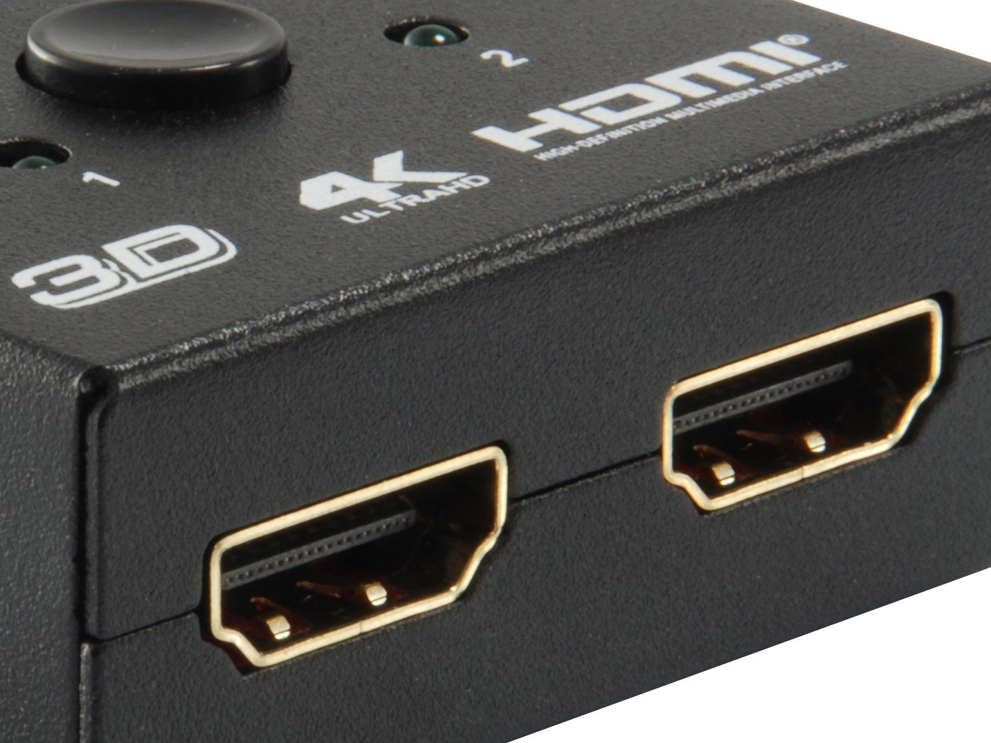 EQUIP Switch Selector HDMI — Bidirecional 2 entradas/1 salida 4
