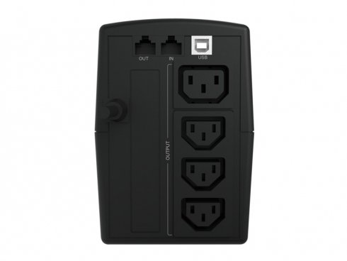 SAI 650VA 360W 3 IEC Proteccion Puerto LAN Modem — vista detalle 2