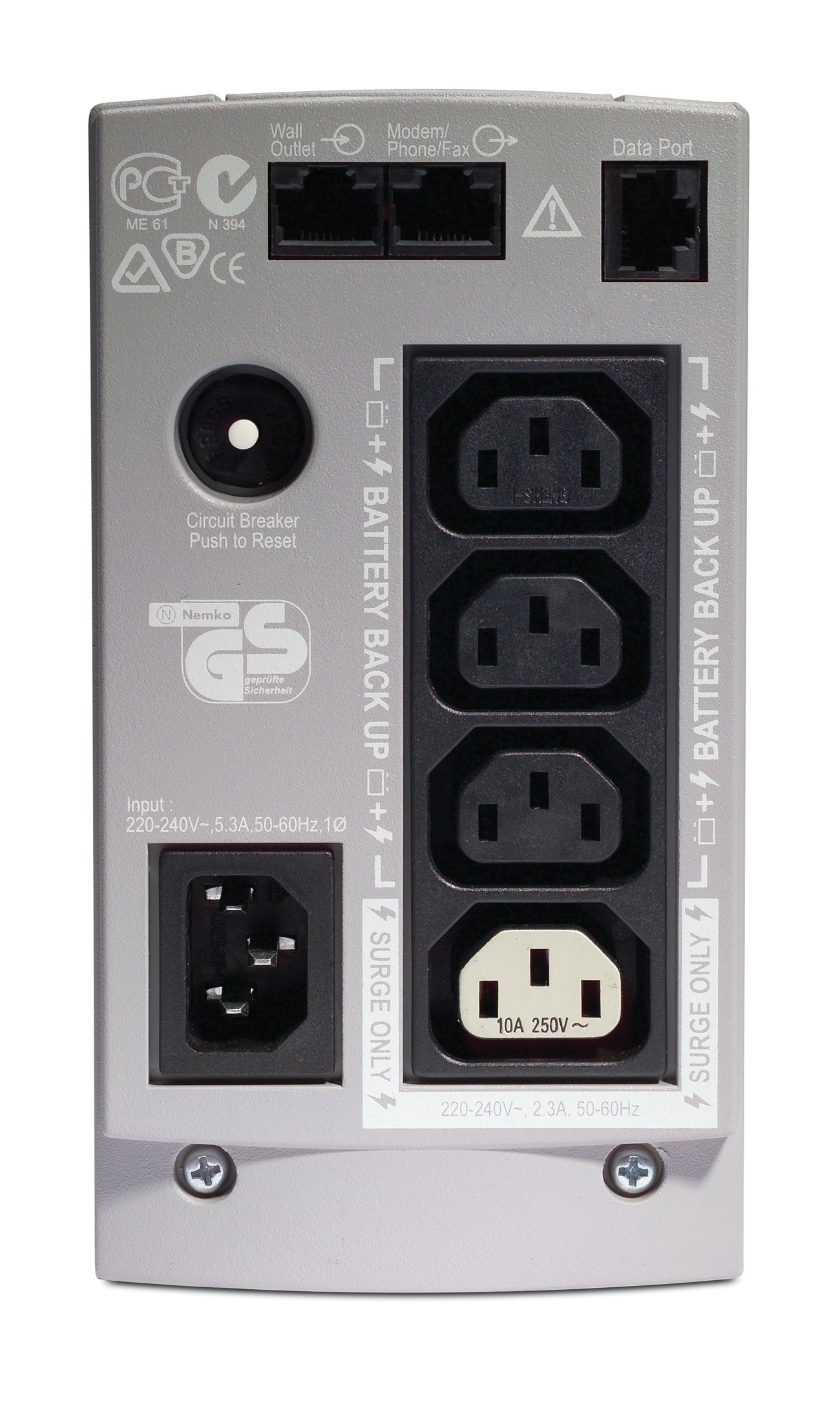 SAI BK650EI BACK UPS 650VA 400W 4xIEC (ECO Tasas INCLUIDAS) — vista detalle 1