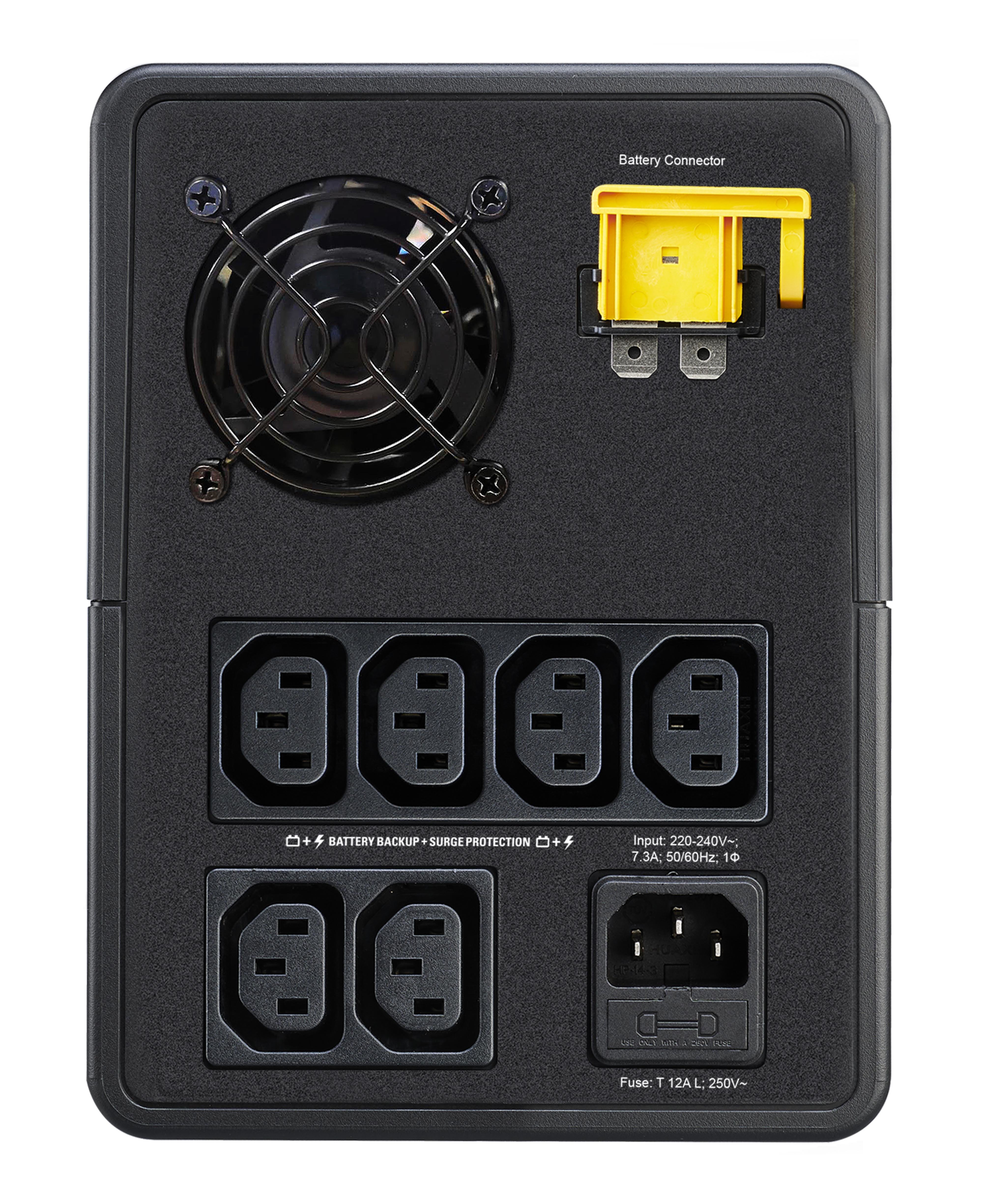 SAI BVX1600LI EASY UPS 1600VA 230V AVR 6 Tomas IEC — vista detalle 1