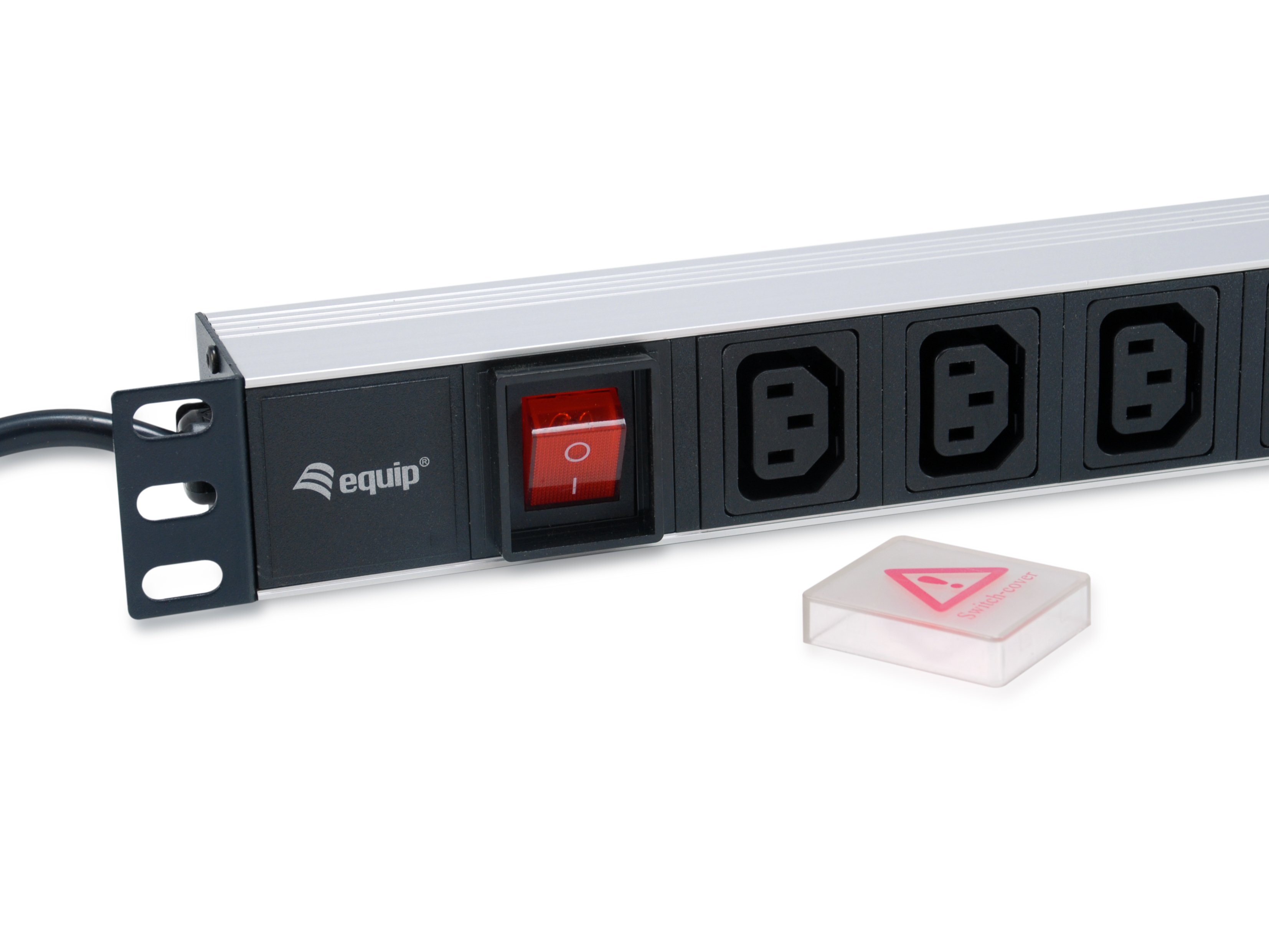 EQUIP — Regleta 19" 1U 8 tomas IEC C13 con interruptor 2