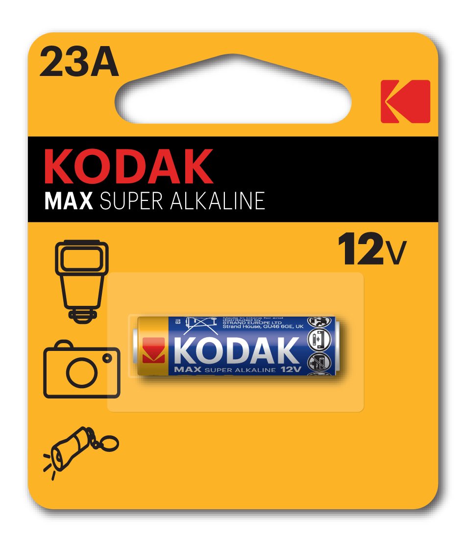 Kodak LR23A — Pila alcalina 12V, máxima duración