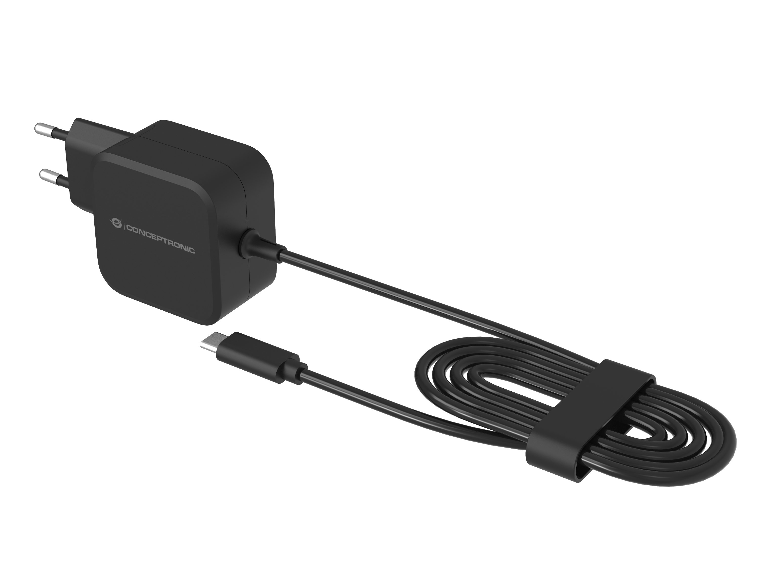 CONCEPTRONIC OZUL04BE — Cargador 67W GaN con cable USB-C
