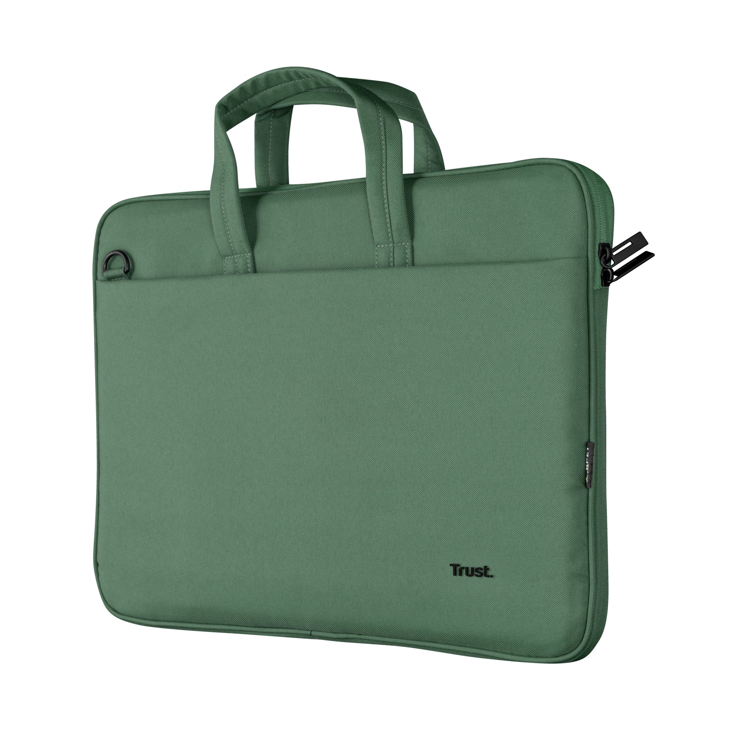 TRUST BOLOGNA ECO16 — Maletín acolchado para portátil 16" verde — vista detalle 1