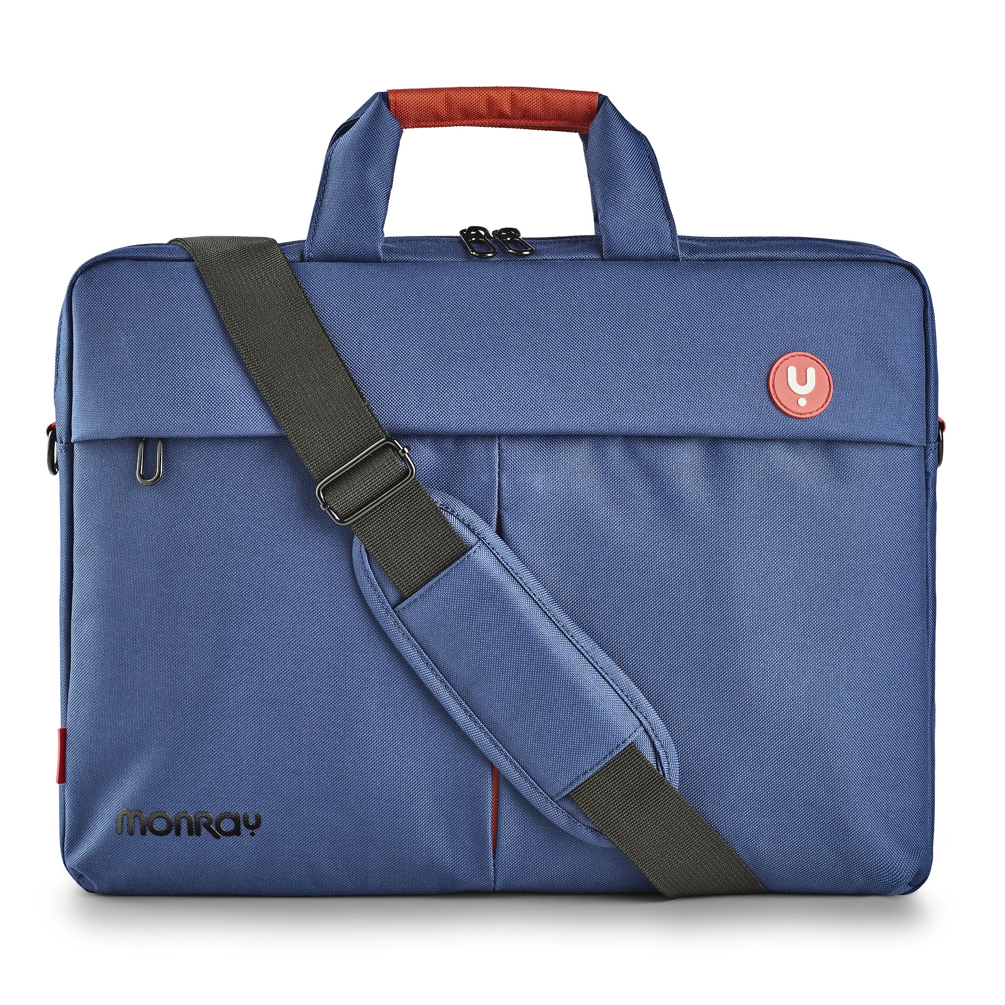 Maletin de Portatil 15.6" Seaman Azul con Bolsillo Exterior — vista detalle 1