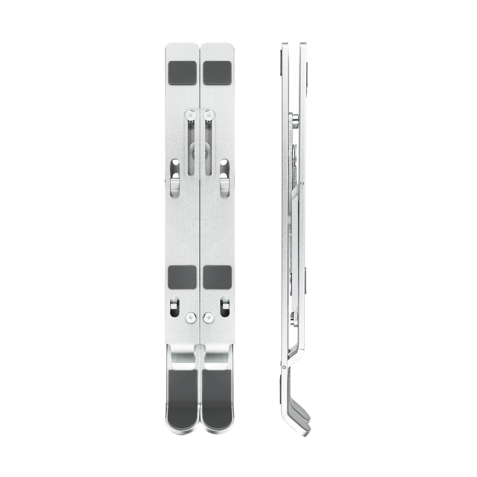 TOOQ TQLRS0033-AL — Soporte aluminio ultracompacto para portátil — vista detalle 2