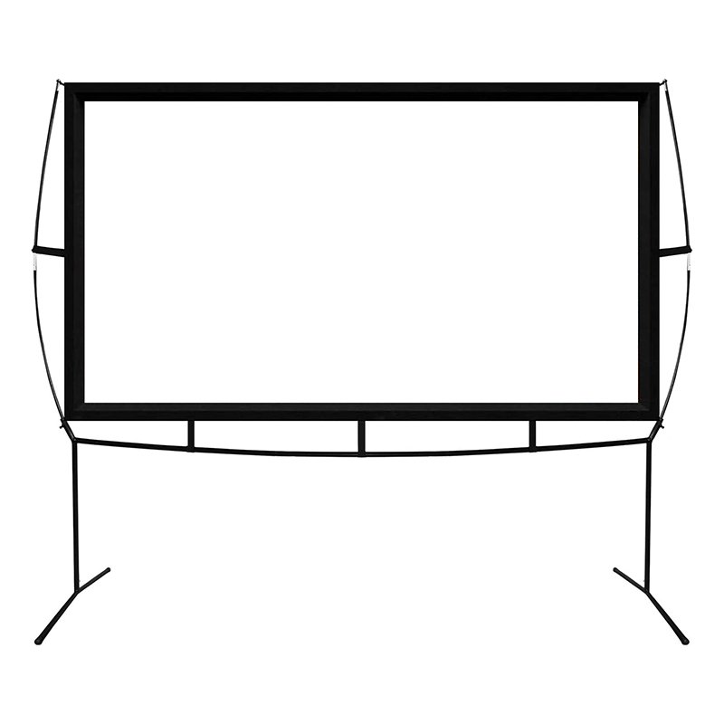 Pantalla Mural Portatil 120" 273x158 Cm Marco Plegable de...