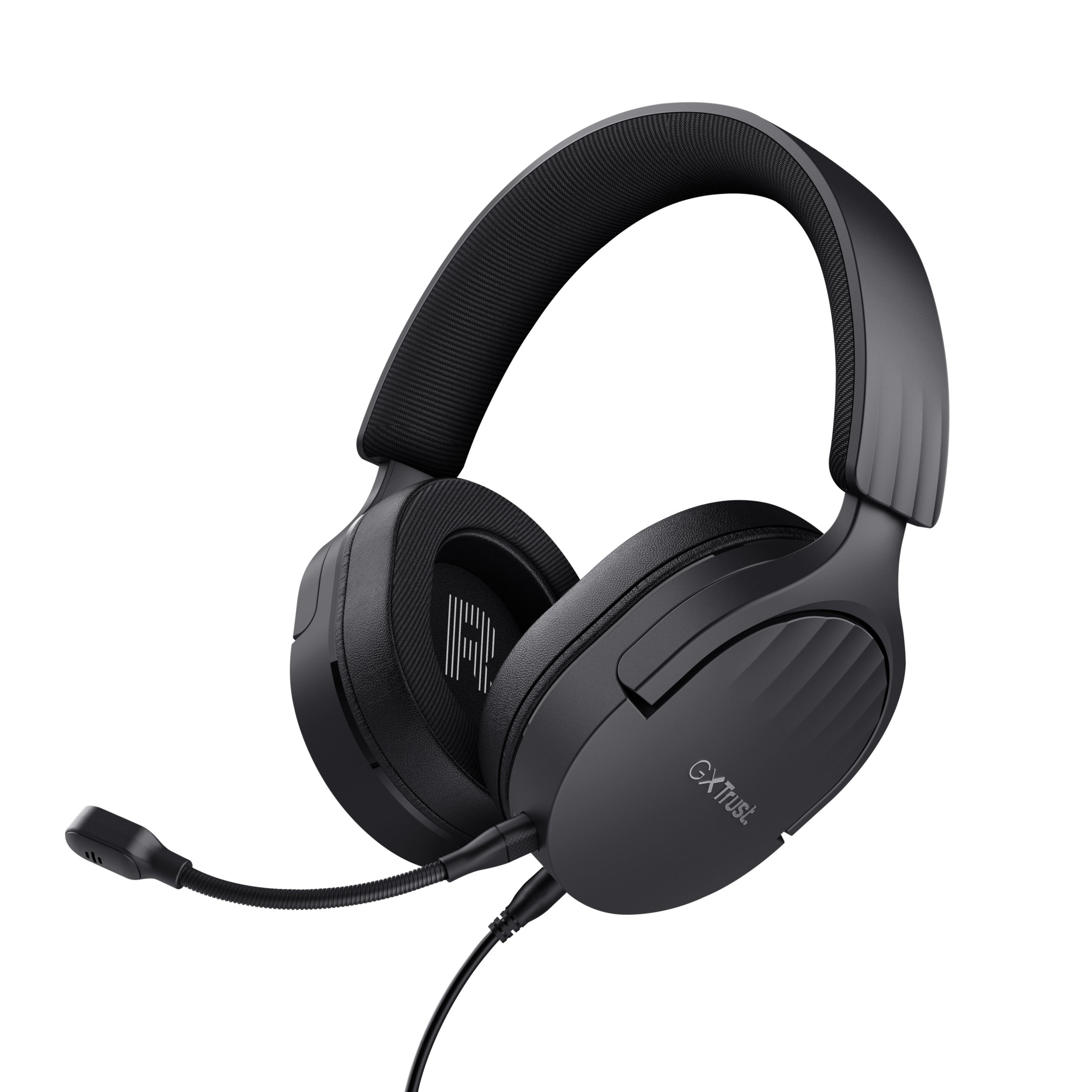 Headset Gaming GXT 489 Negro Fayzo 24898 Microfono Desmontable Plegable Cable Trenzado 1.2m JACK 3.5mm Control Remoto — vista detalle 1