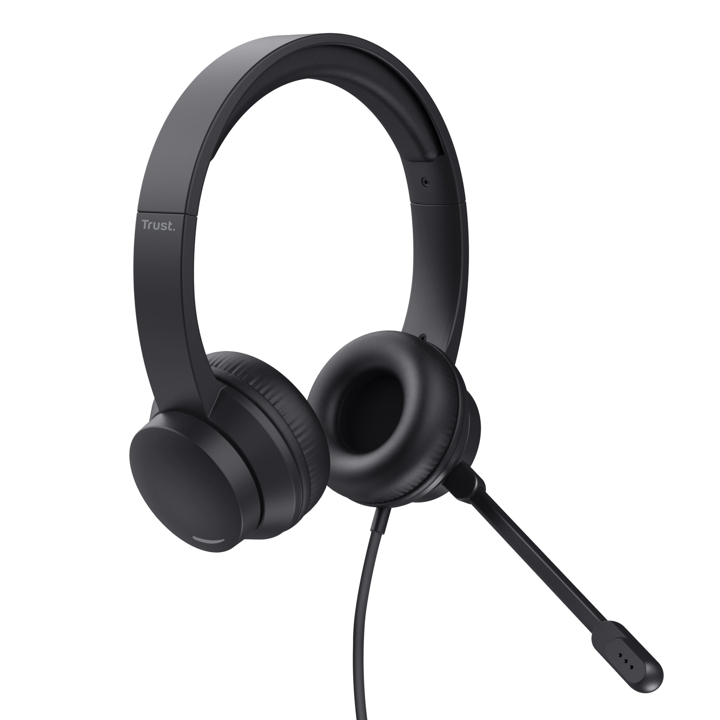 TRUST HS-150 — Headset con micrófono plegable y diadema ajustable — vista detalle 1
