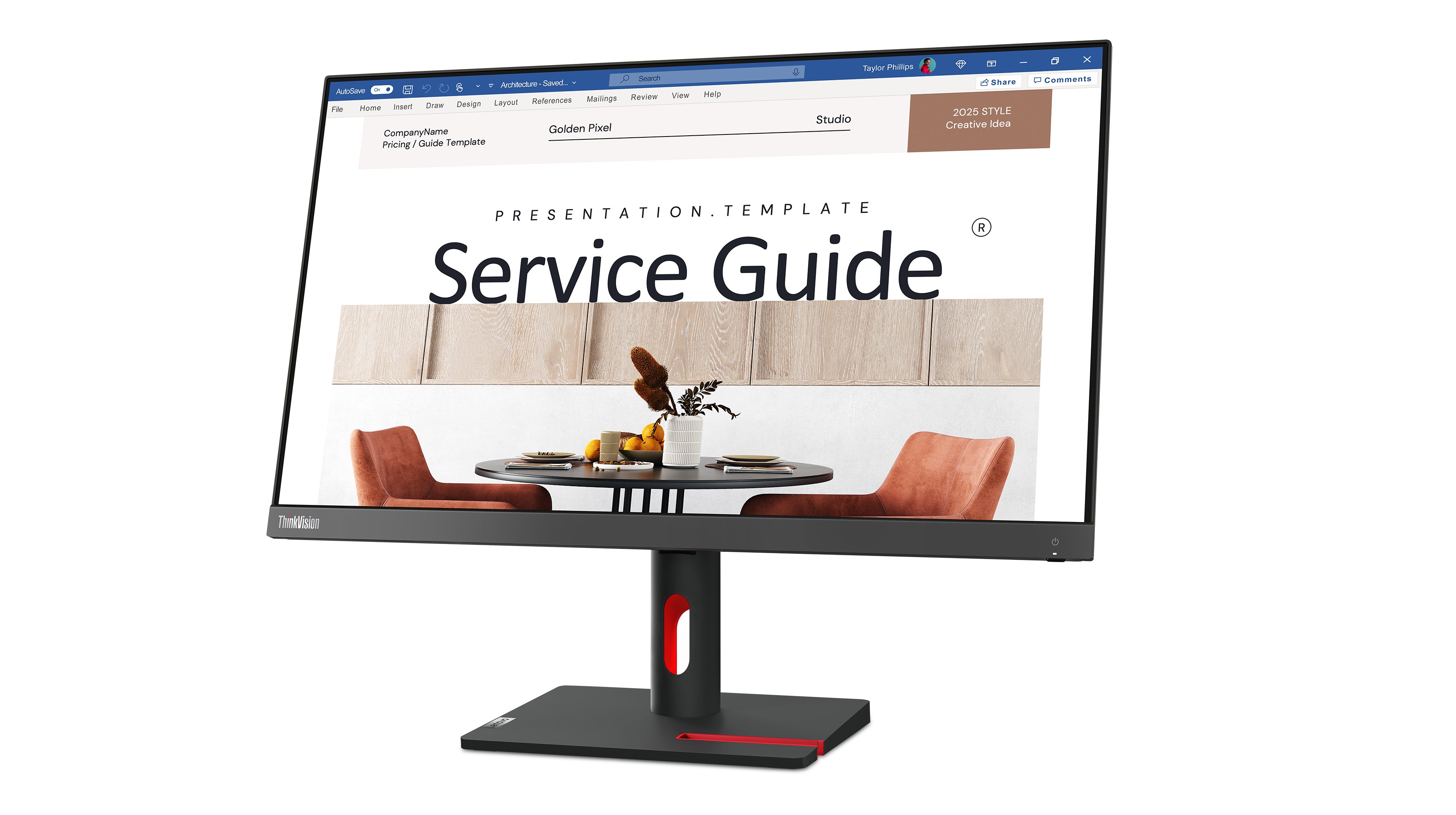 LENOVO ThinkVision S24i-30 — Monitor 24" Full HD con respuesta 4ms 4