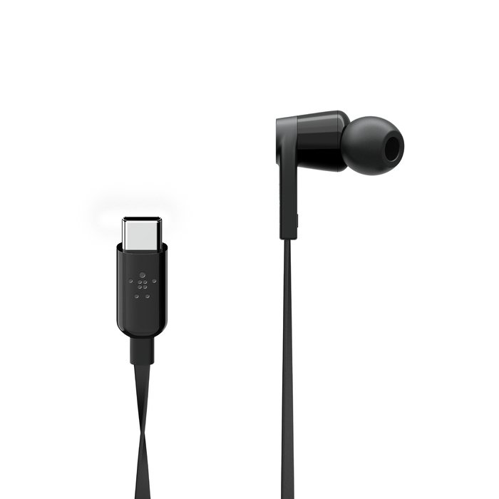 Auricular Intrauditivo USB-C G3H0002BTBLK con Microfono Integrado Color Negro — vista detalle 2