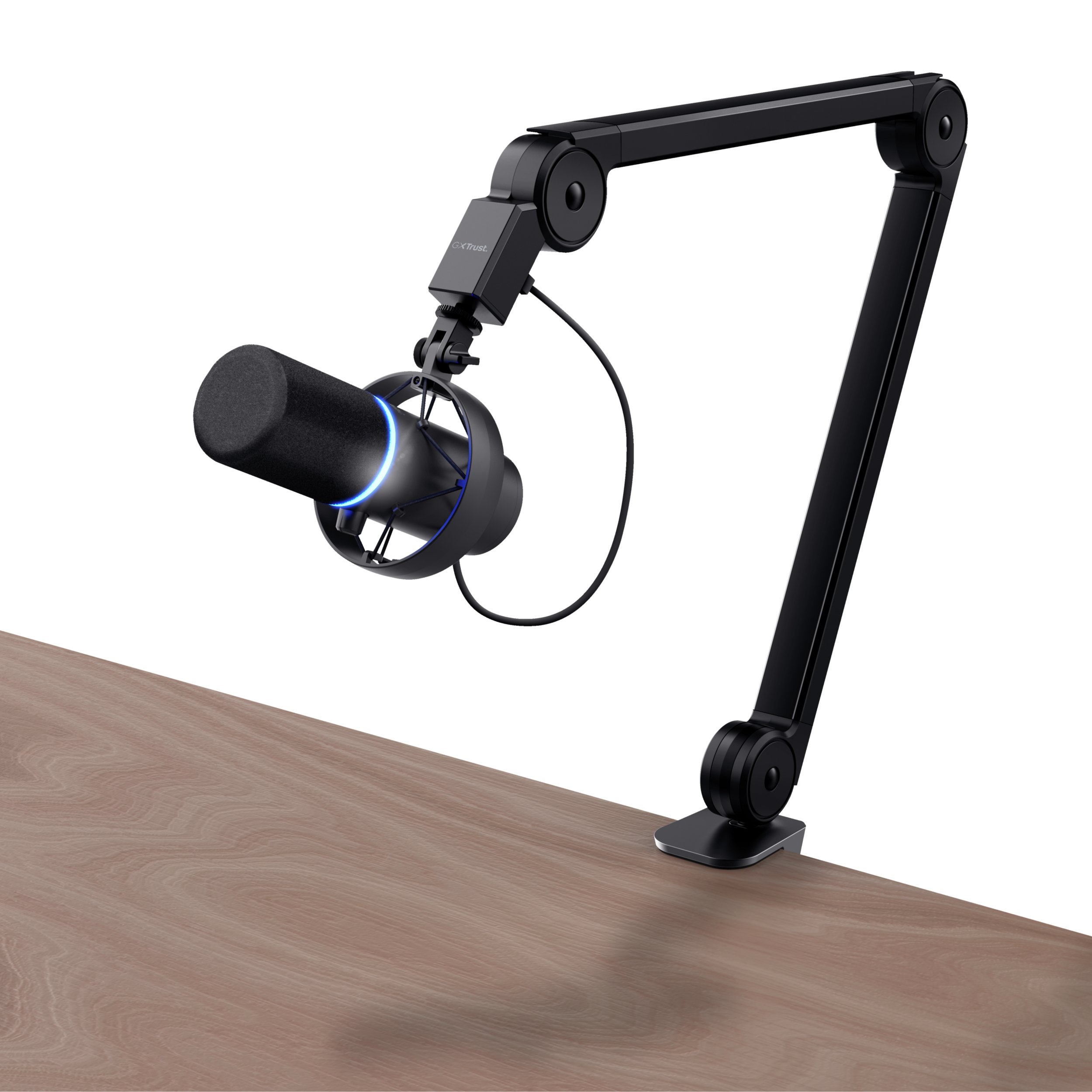 Microfono Gaming GXT 255+ ONYX Microfono y Brazo USB 180cm 24354 — vista detalle 1