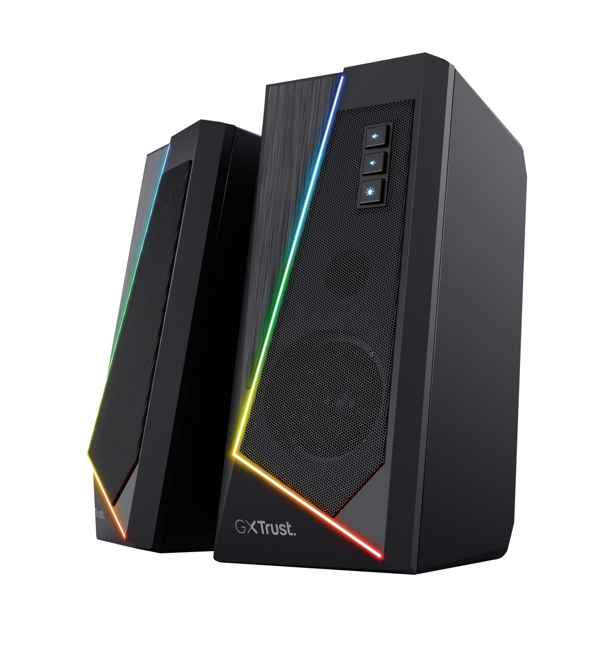 TRUST ZOXA RGB — Altavoces 2.0 con iluminación RGB y 12W de potencia 3
