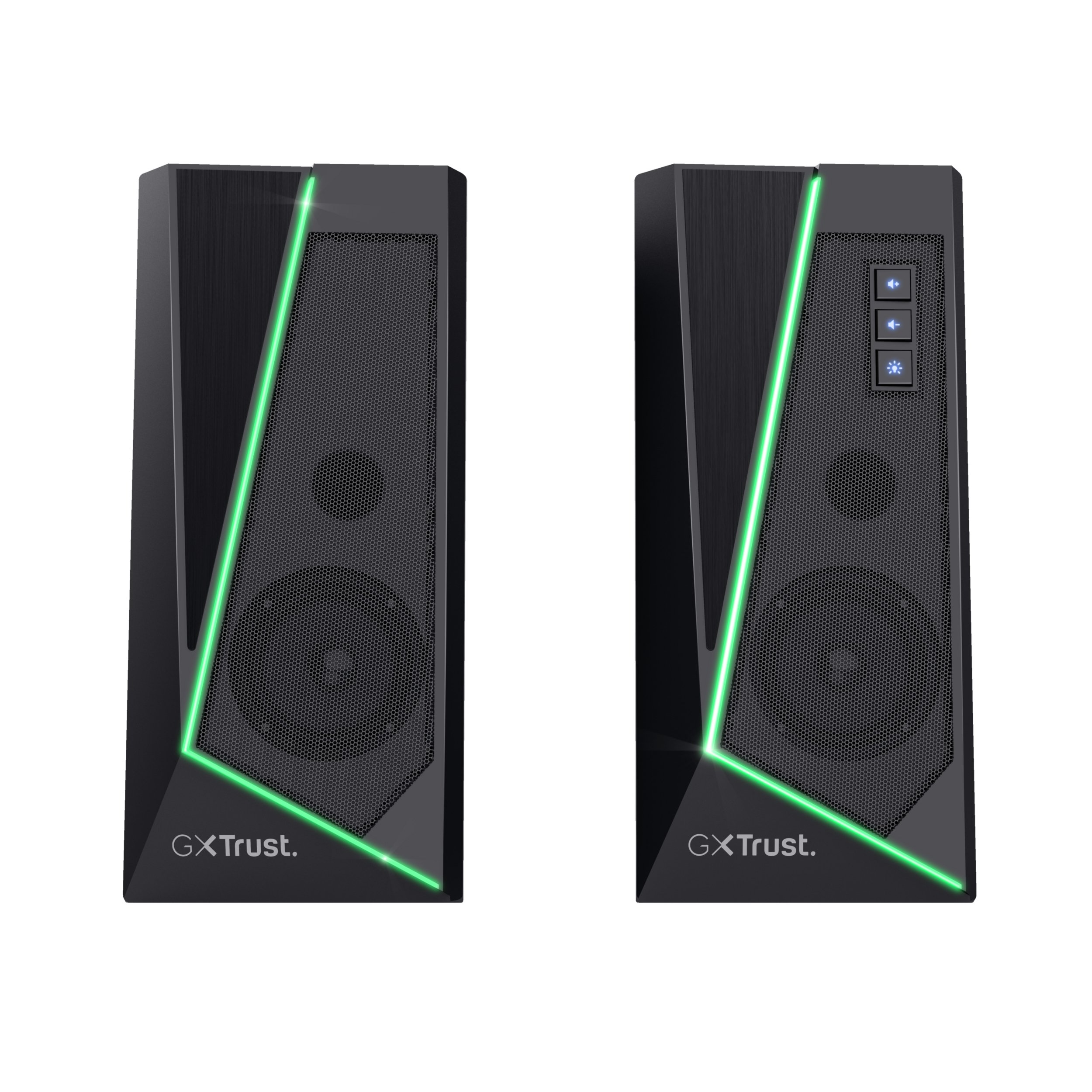TRUST ZOXA RGB — Altavoces 2.0 con iluminación RGB y 12W de potencia 4