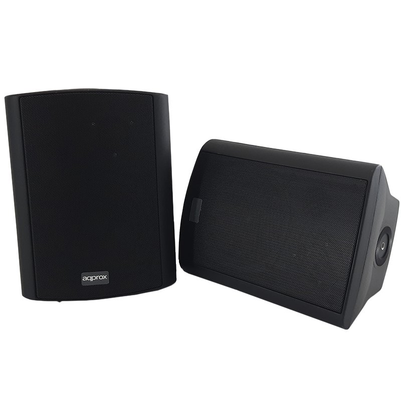 Altavoces 2.0 Autoamplificados Color Negro 30W 5.25" Input 2xRCA 1xJACK 1x5 Pin BT — vista detalle 2