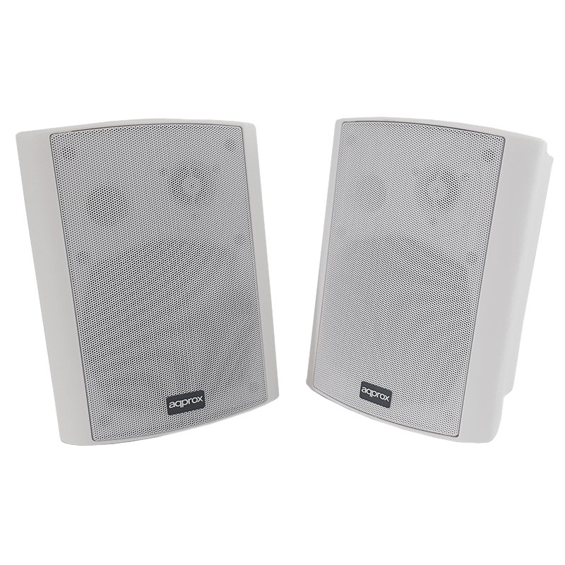 Altavoces 2.0 Autoamplificados Color Blanco 30W 5.25" Input 2xRCA 1xJACK 1x5 Pin BT — vista detalle 1