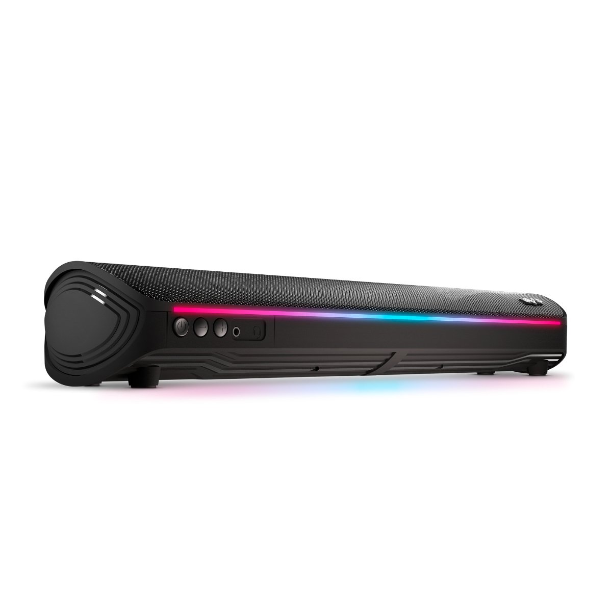 Barra de Sonido Bluetooth ESG 2 Sonar Black BT5.0 JACK 3.5mm 10W RMS Luz RGB — vista detalle 2