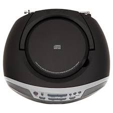 Radio CD Bluetooth Portable Boombox BBTU-500DAB/BK Negro 6W RMS BT MP3 USB y JACK 3.5mm 2