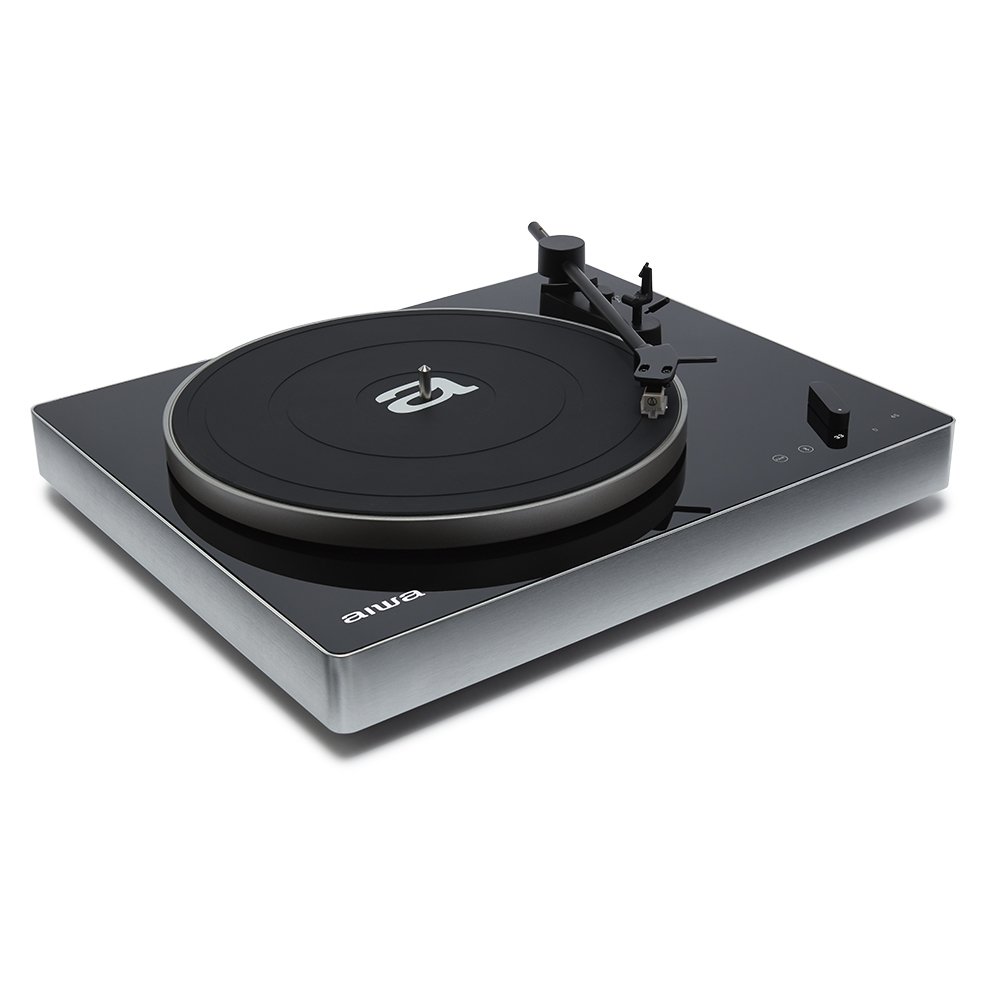 Tocadiscos Bluetooth APX-680BT Black Alta Precision BT 5.0 Plato de Metal 27.5cm TRES Velocidades 33 3