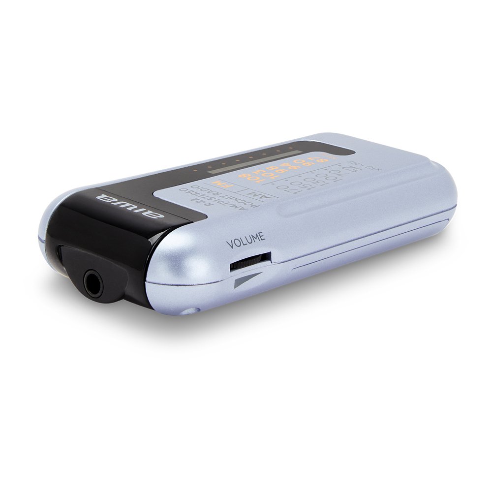 Radio Analogica Mini R-22SL AM/FM Hyperbass Color Silver — vista detalle 2