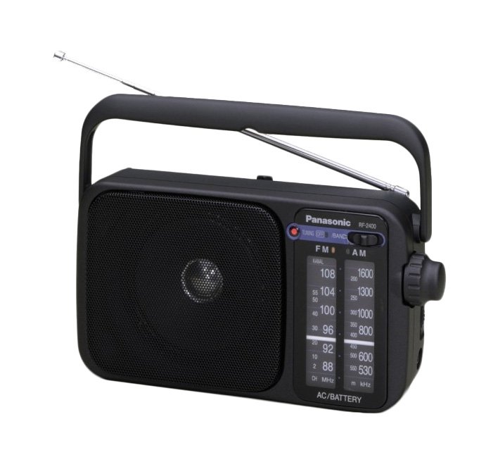 Radio Analogica con Altavoz RF-2400DEG-K AM/FM Sintonizad...