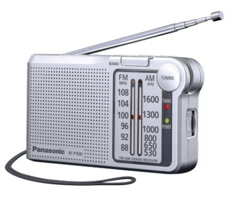 Radio Analogica con Altavoz RF-P150DEG-S AM/FM Sintonizad...