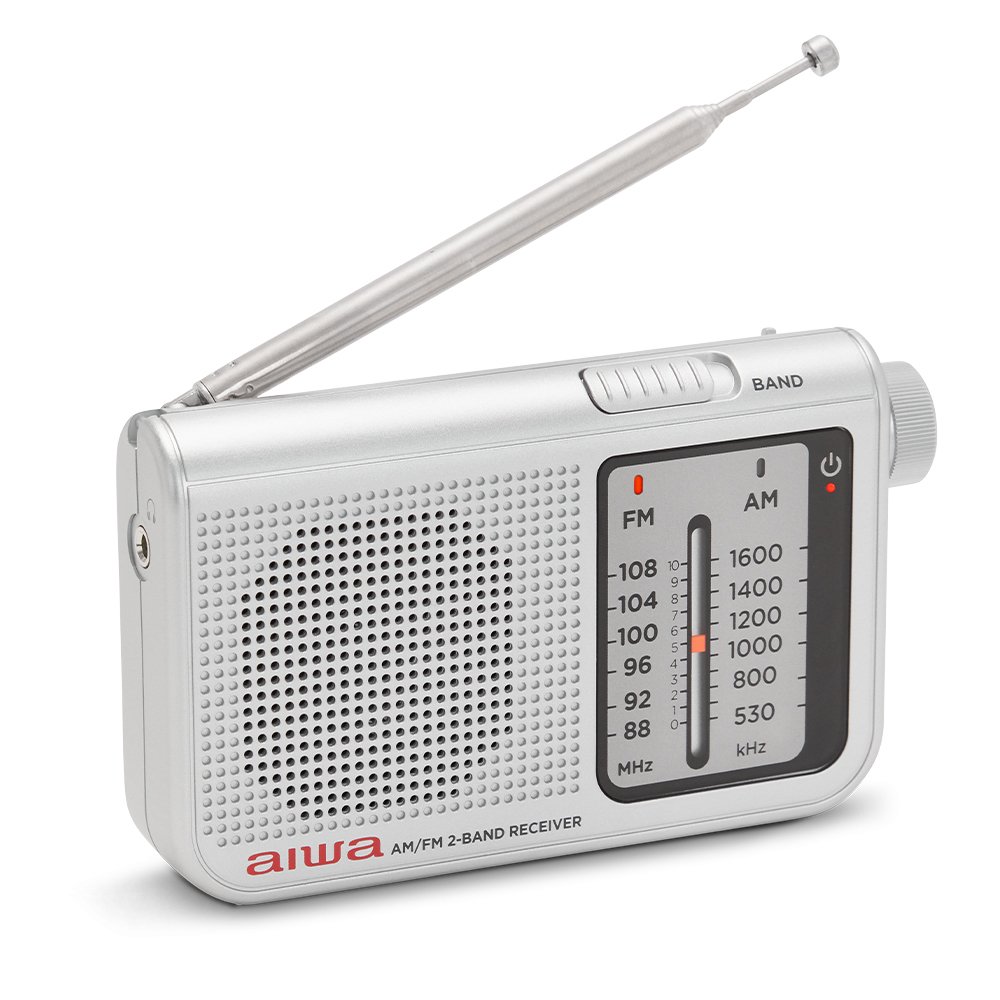 Radio Analogica con Altavoz RS-55 Silver Sintonizador Analogico Altavoz Integrado y JACK 3.5mm — vista detalle 2