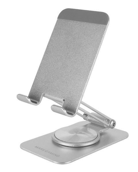 MARS GAMING MA-RSSW — Soporte smartphone plegable 360° ajuste altura