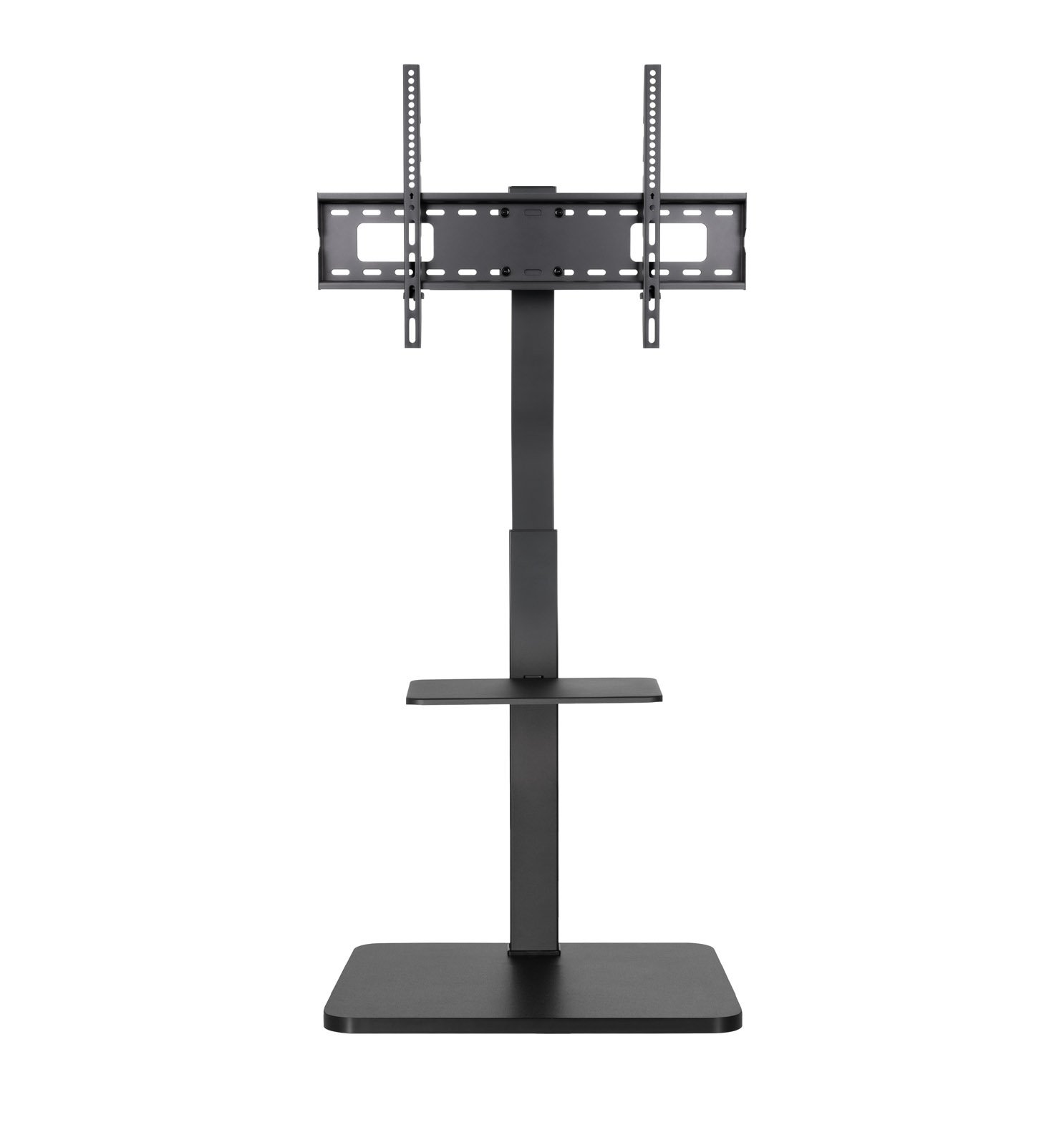 Soporte de Suelo FS2287M-B para Pantallas de 37 hasta 75 VESA MAX. 600x400 MIN. 200x200 Ajustable en Altura MAX. 40Kg Bandeja — vista detalle 1