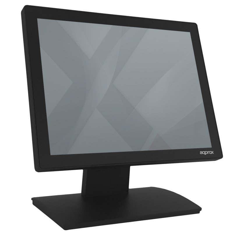 Ordenador TPV APPTPV04RES Monitor 15" Tactil Resistivo Celeron N5105 SSD 64GB SO-DIM 4GB VESA 100x100 Color Negro sin Visor 3