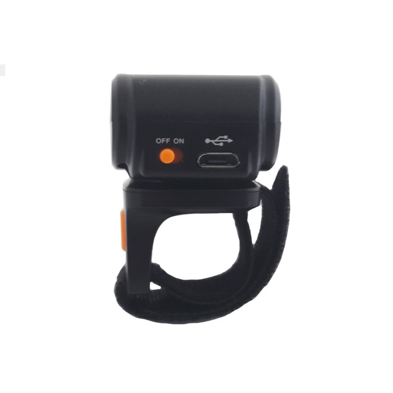 Scaner Codigo de Barras Mini TIPO Anillo Inalambrico APPLS12R Bluetooth y RF Lector 1D 4
