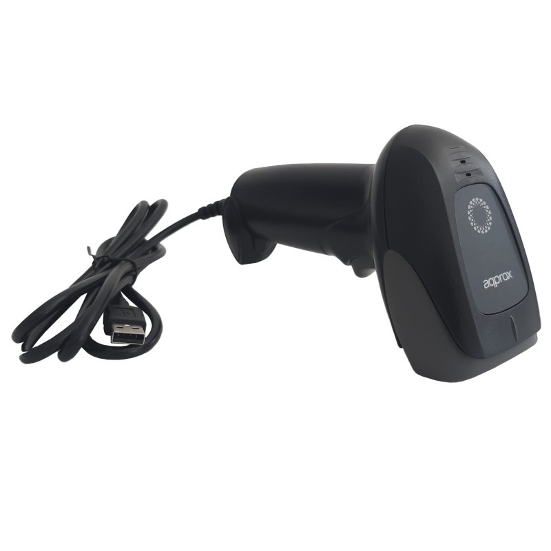 Scanner Codigo de Barras APPLS11 1D USB Disparo Manual o Automatico UNA Laser Visible Indicador LED y Beeper sin Peana 4