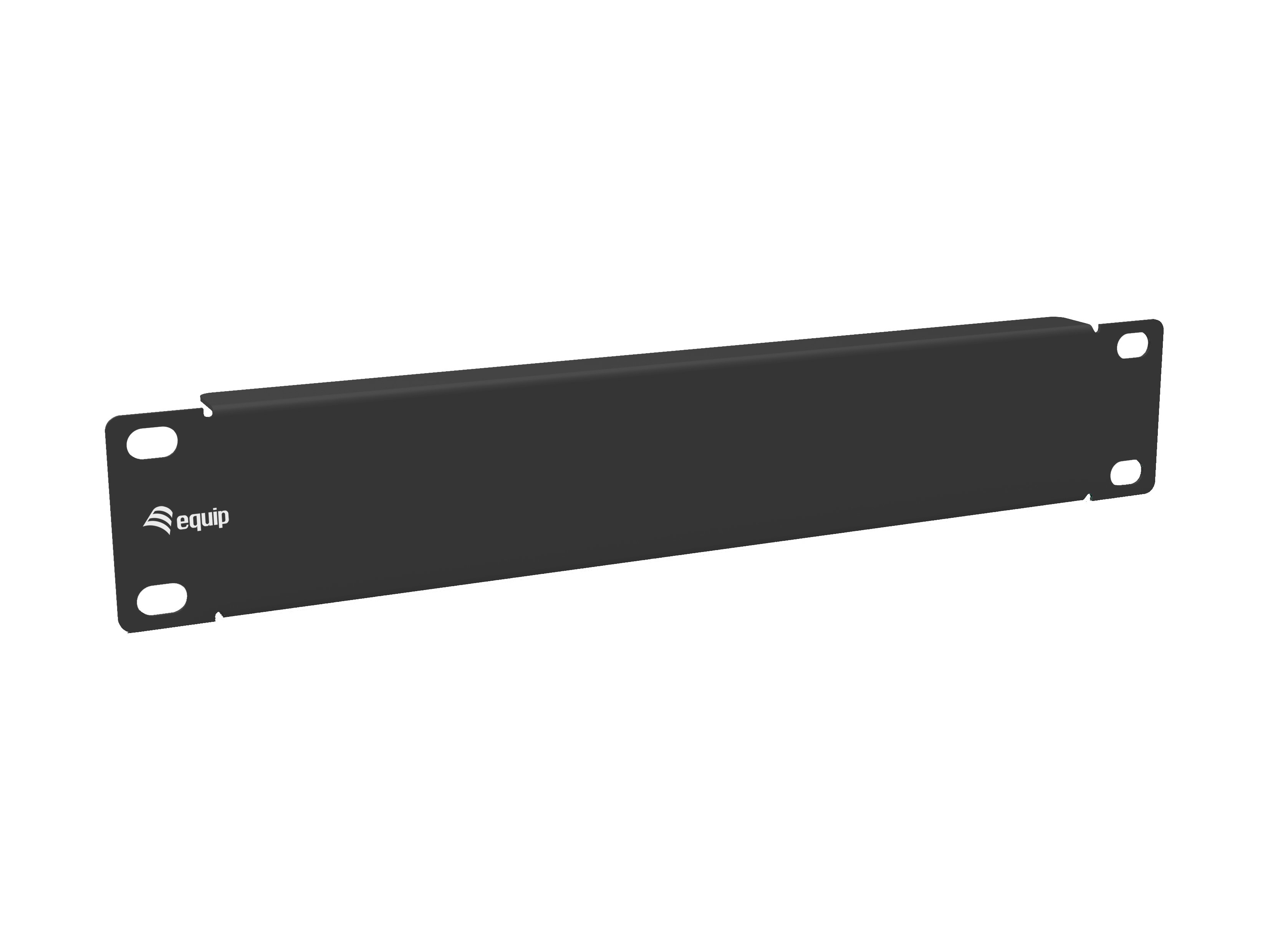 Panel Ciego 1U Armario RACK 10" Color Negro