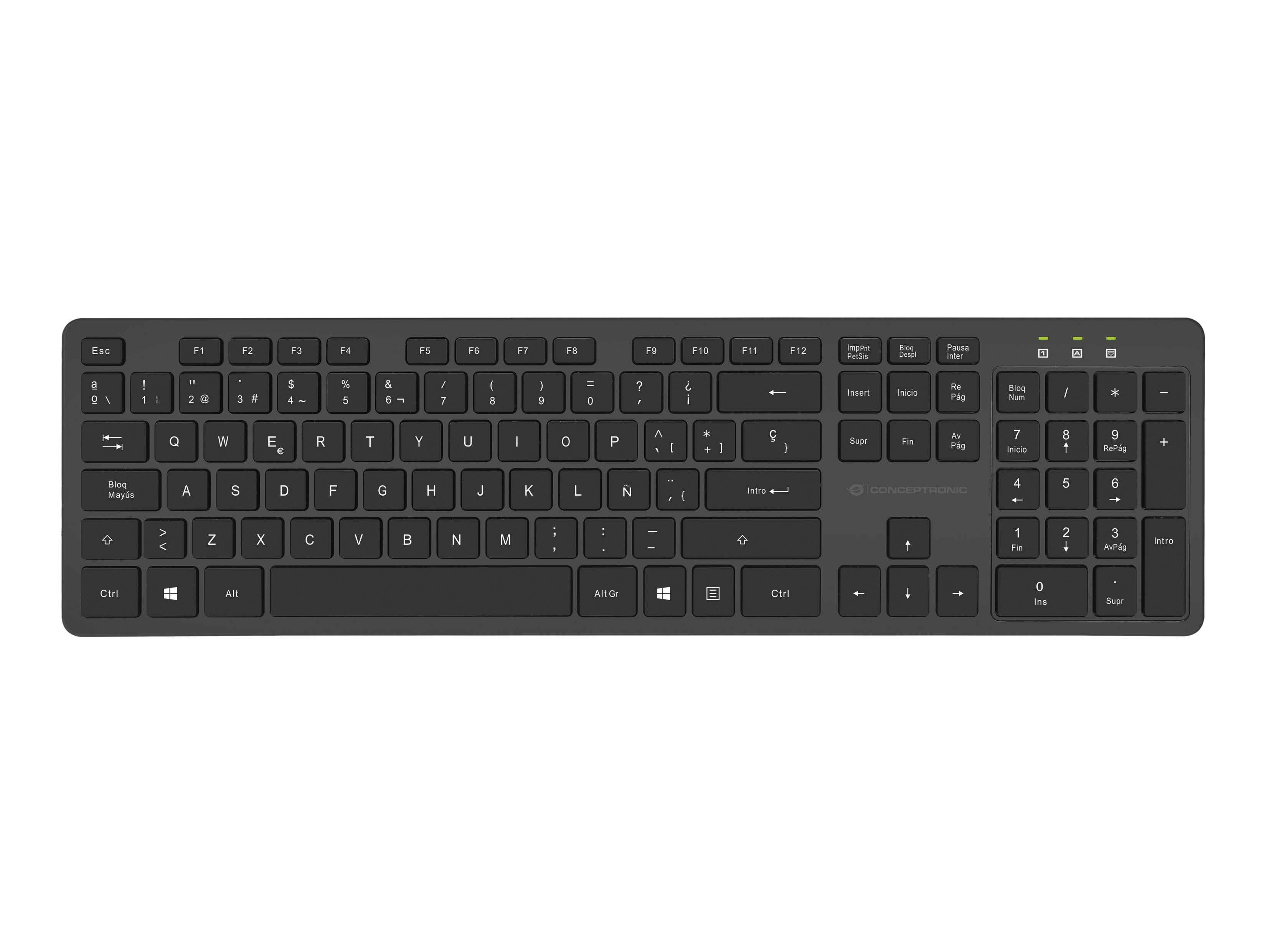 Teclado y Mouse Wireless Orazio 5