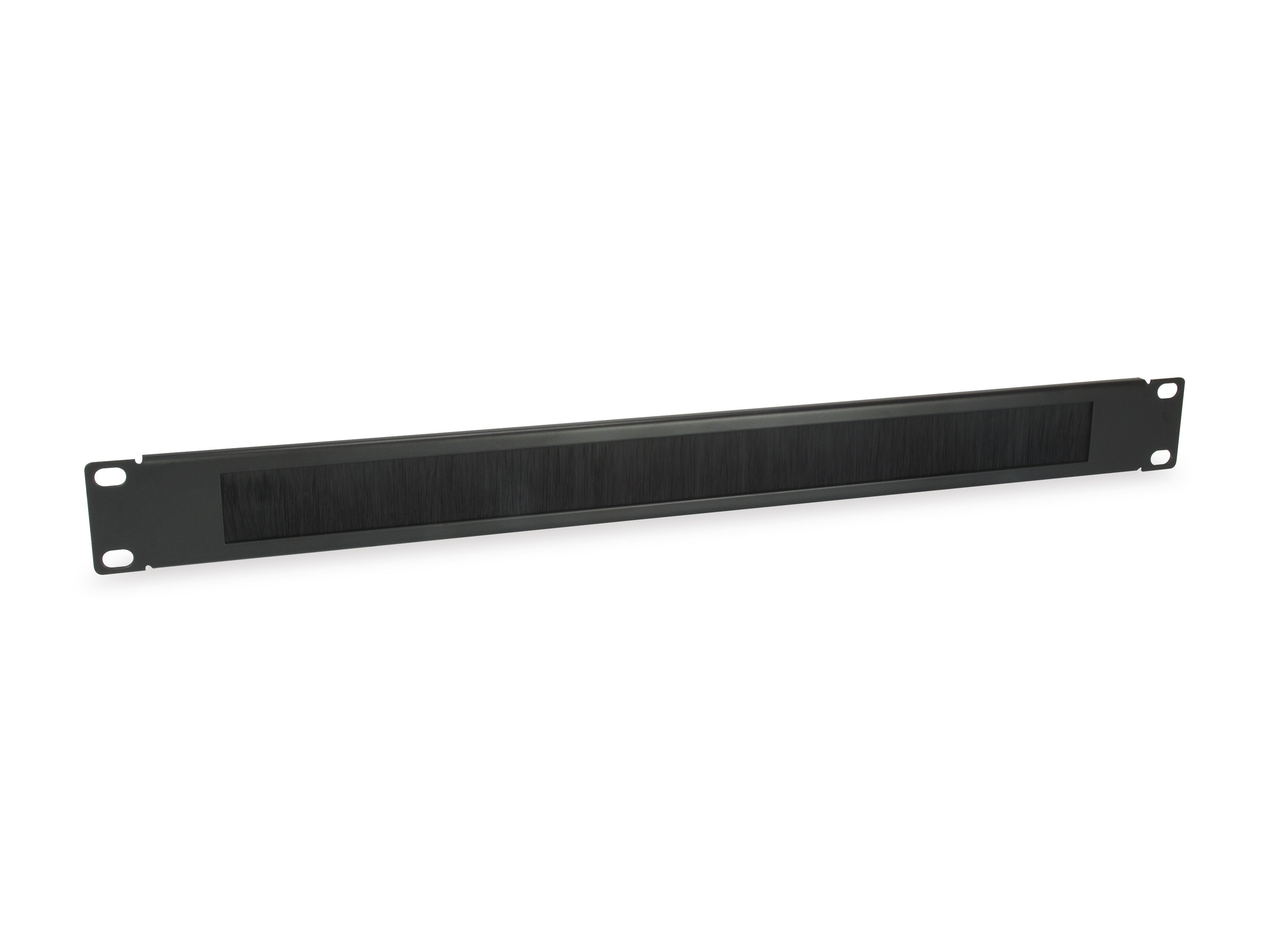 EQUIP Panel Pasacables 1U — Cepillo y barra soporte Rack 19