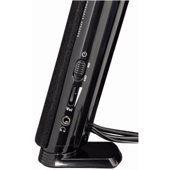 HAMA Jack 3.5mm — Altavoces 2.0 USB, control de volumen 3