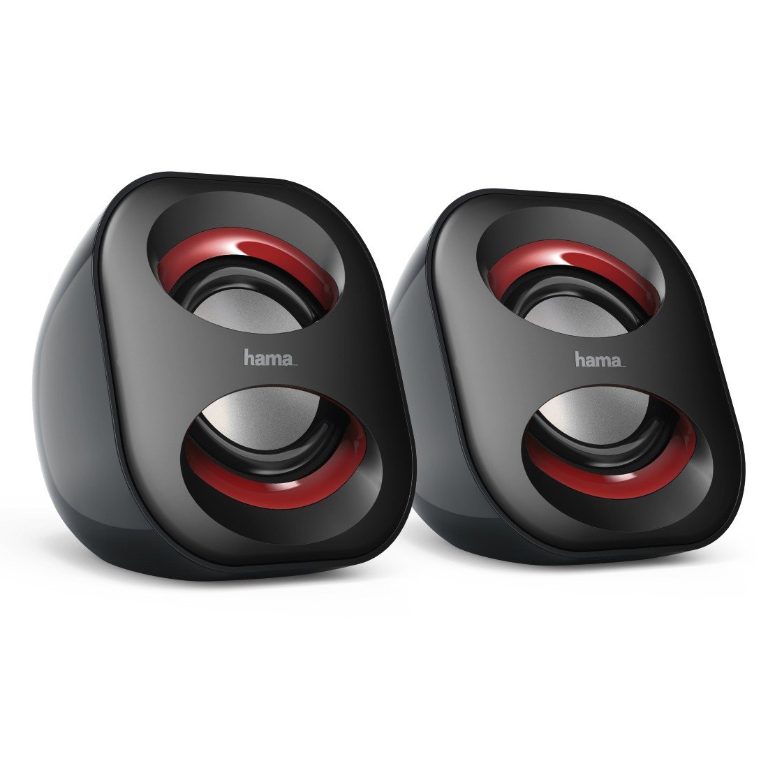 HAMA Sonic Mobil 183 — Altavoces 2.0 USB con entrada jack 3.5mm