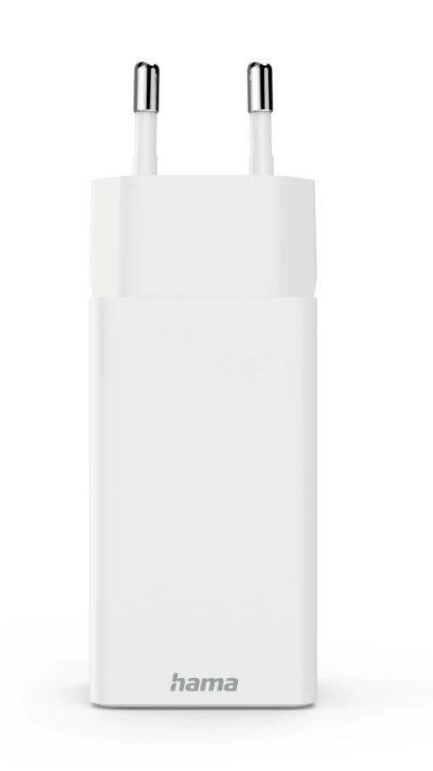 Cargador USB-C 65W 2xUSB-C 1xUSB-A Gan Quick Charge Power Delivery Blanco — vista detalle 2