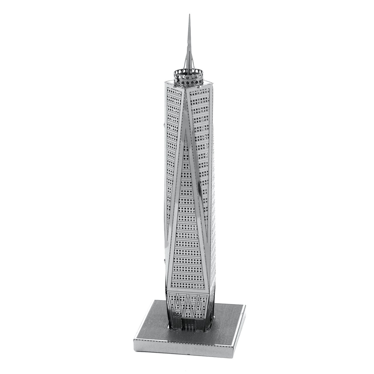 Maqueta 3D Metal ONE World Trade Center Montaje sin Pegamento ni Soldadura Maquetas 3D — vista detalle 1