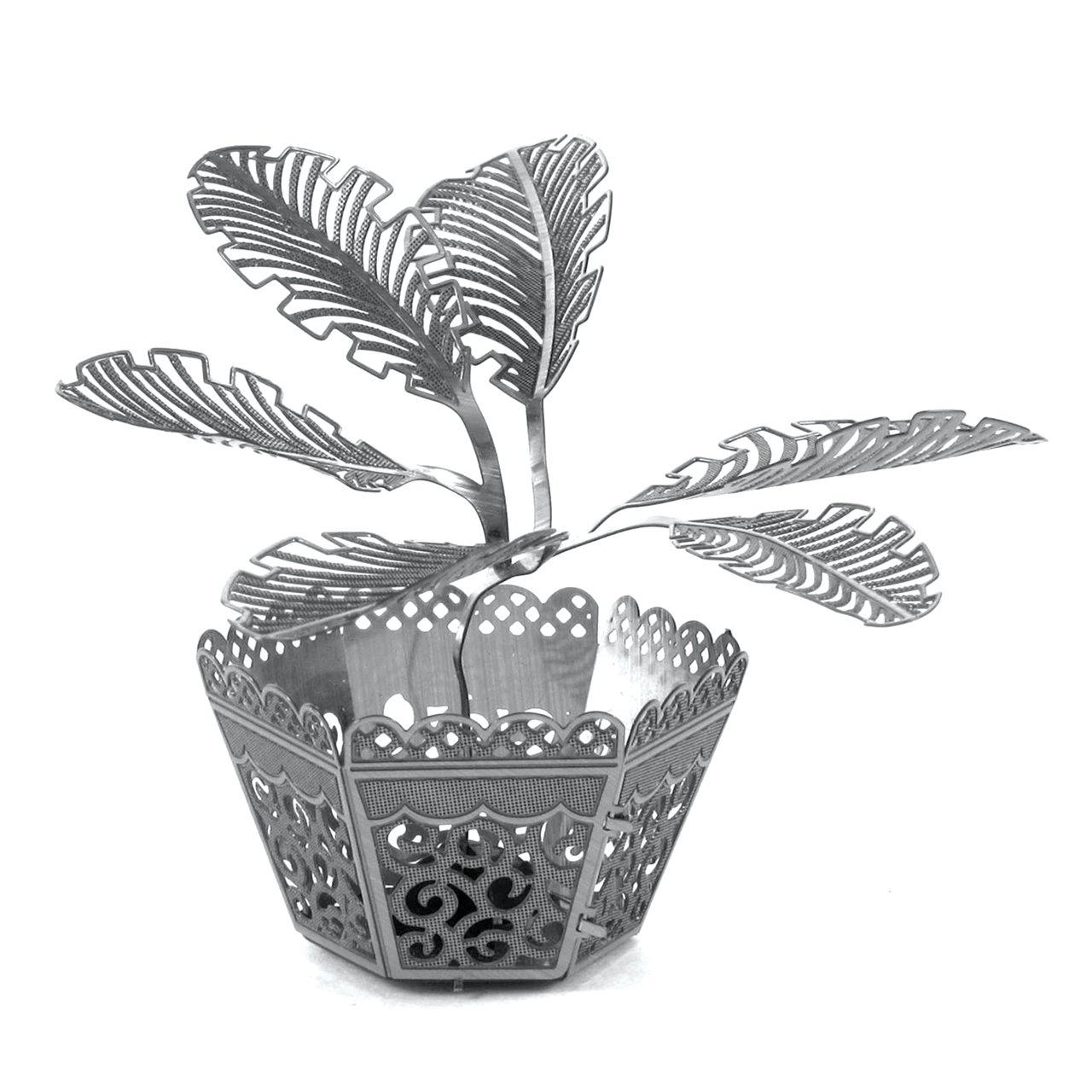 Maqueta 3D Metal Planta SAGO PALM TREE Montaje sin Pegamento ni Soldadura Maquetas 3D — vista detalle 1
