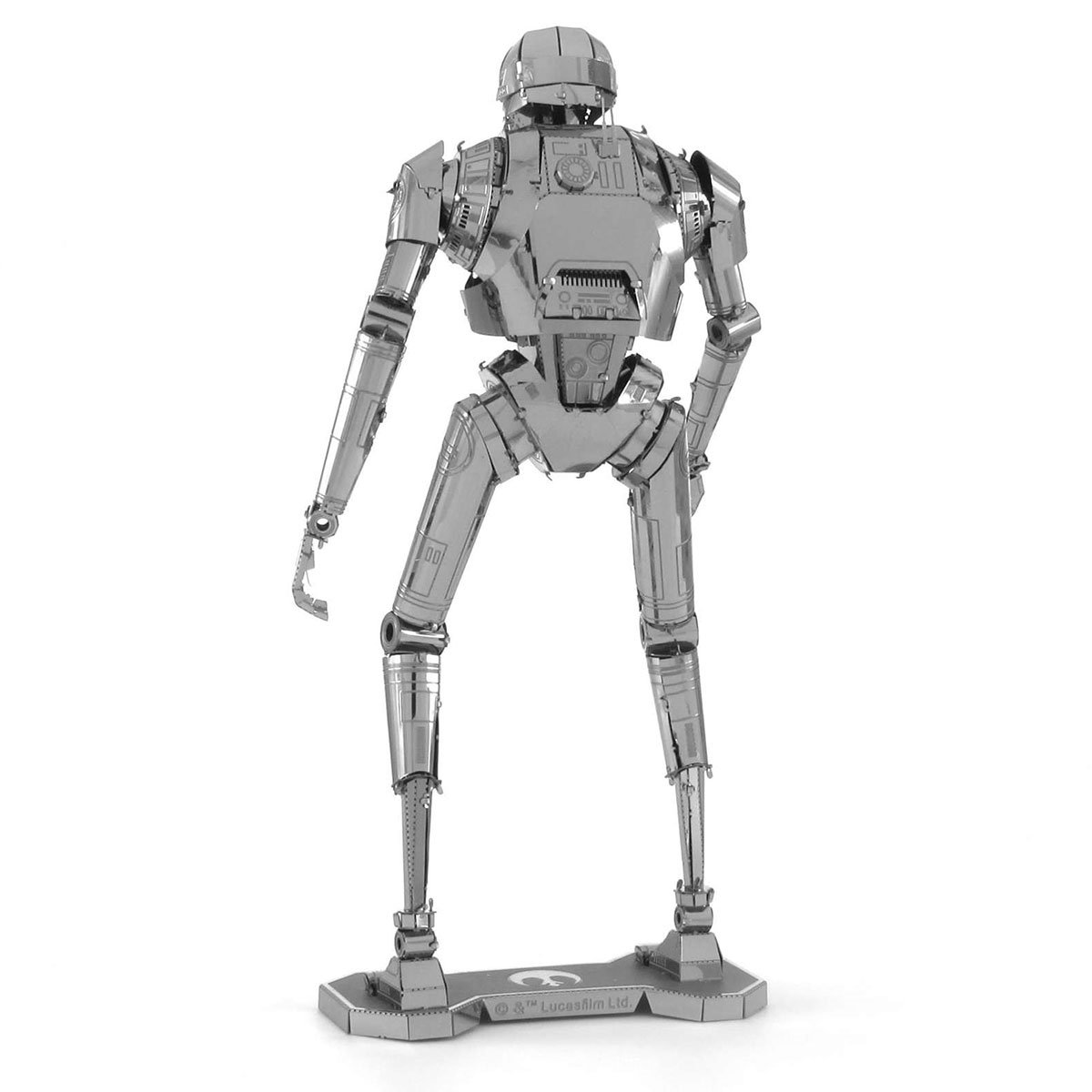 Maqueta 3D Metal STAR WARS K-2S0 Montaje sin Pegamento ni Soldadura Maquetas 3D — vista detalle 2