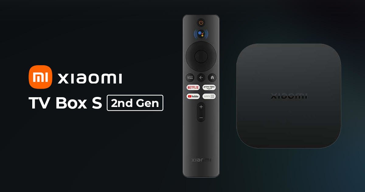 Android TV MI BOX S 2nD GEN 8GB 4K 2
