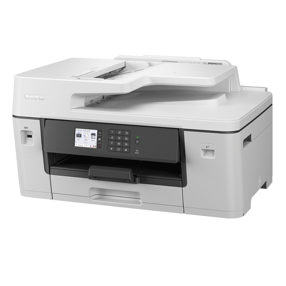 Multifuncion Inkjet MFC-J6540DWE Ecopro 28/28PPM A3 WIFI FAX ADF Duplex Color Blanco 2