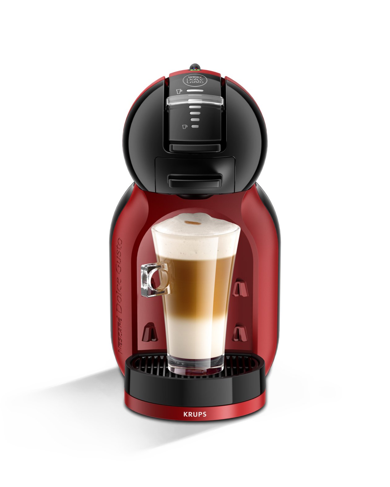Cafetera KP123HAS Dolce Gusto Mini ME Negra y ROJA Automa...